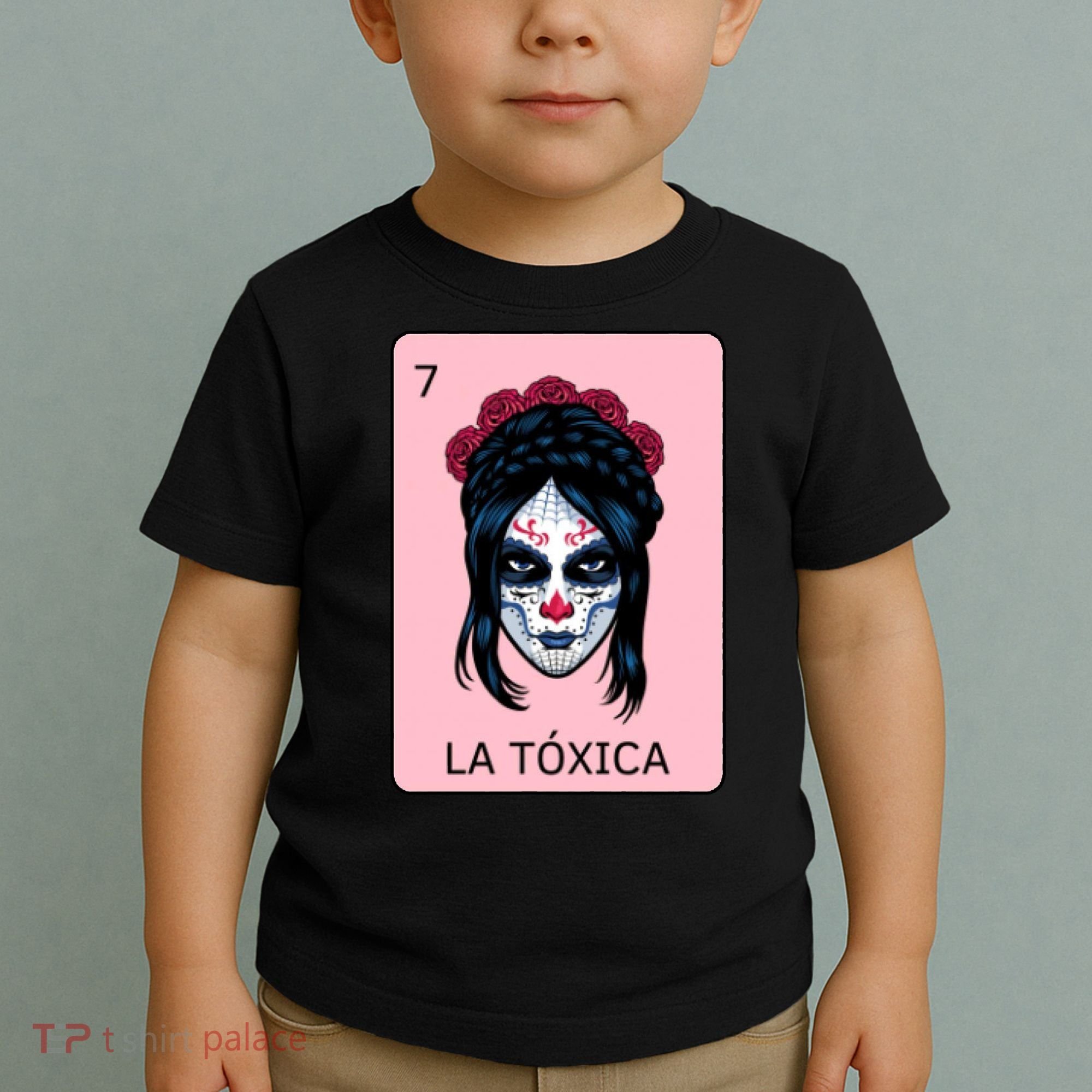 La Toxica Sugar Skull  Toddler T-Shirt