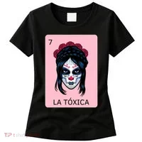 La Toxica Sugar Skull  Women's T-Shirt thumb 0