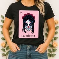 La Toxica Sugar Skull  Women's T-Shirt thumb 2