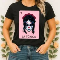 La Toxica Sugar Skull  Women's T-Shirt thumb 2