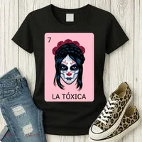 La Toxica Sugar Skull  Women's T-Shirt thumb 3