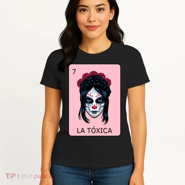 La Toxica Sugar Skull  Women's T-Shirt