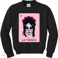 La Toxica Sugar Skull  Kids Sweatshirt thumb 0