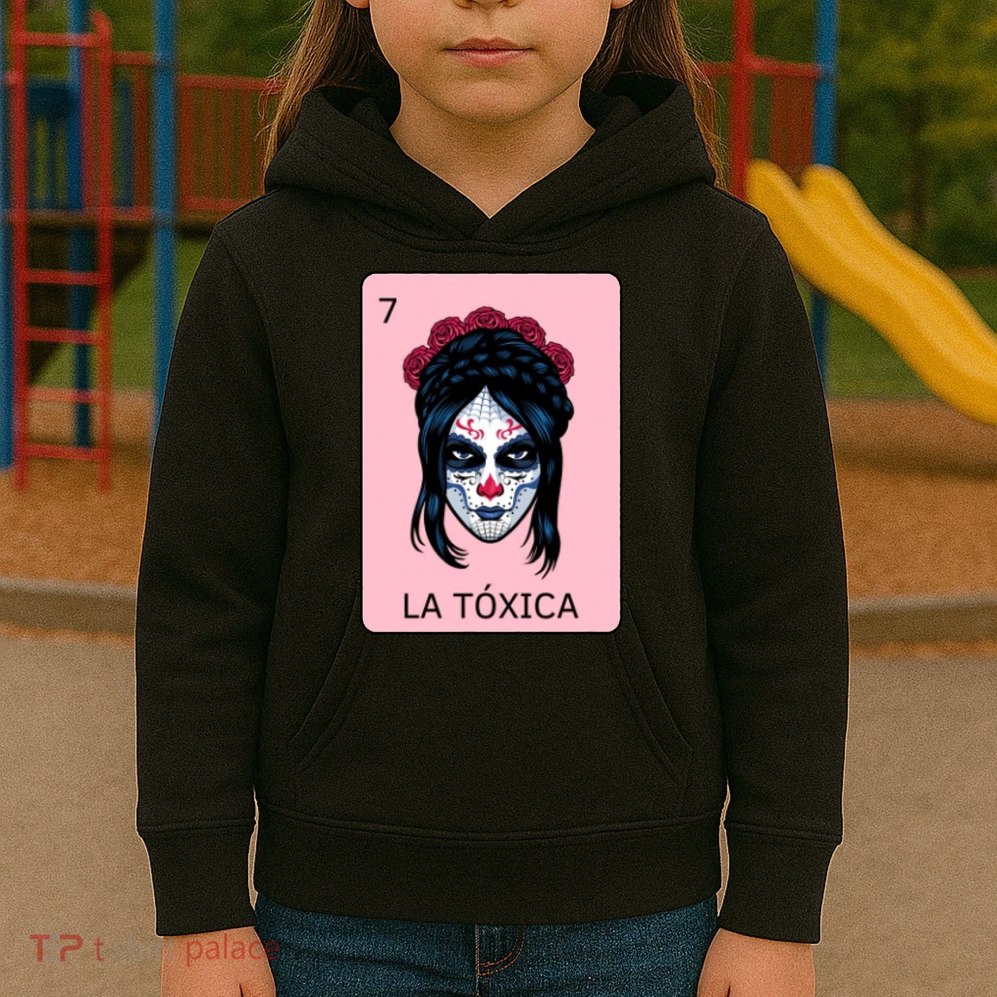 La Toxica Sugar Skull  Kids Hoodie