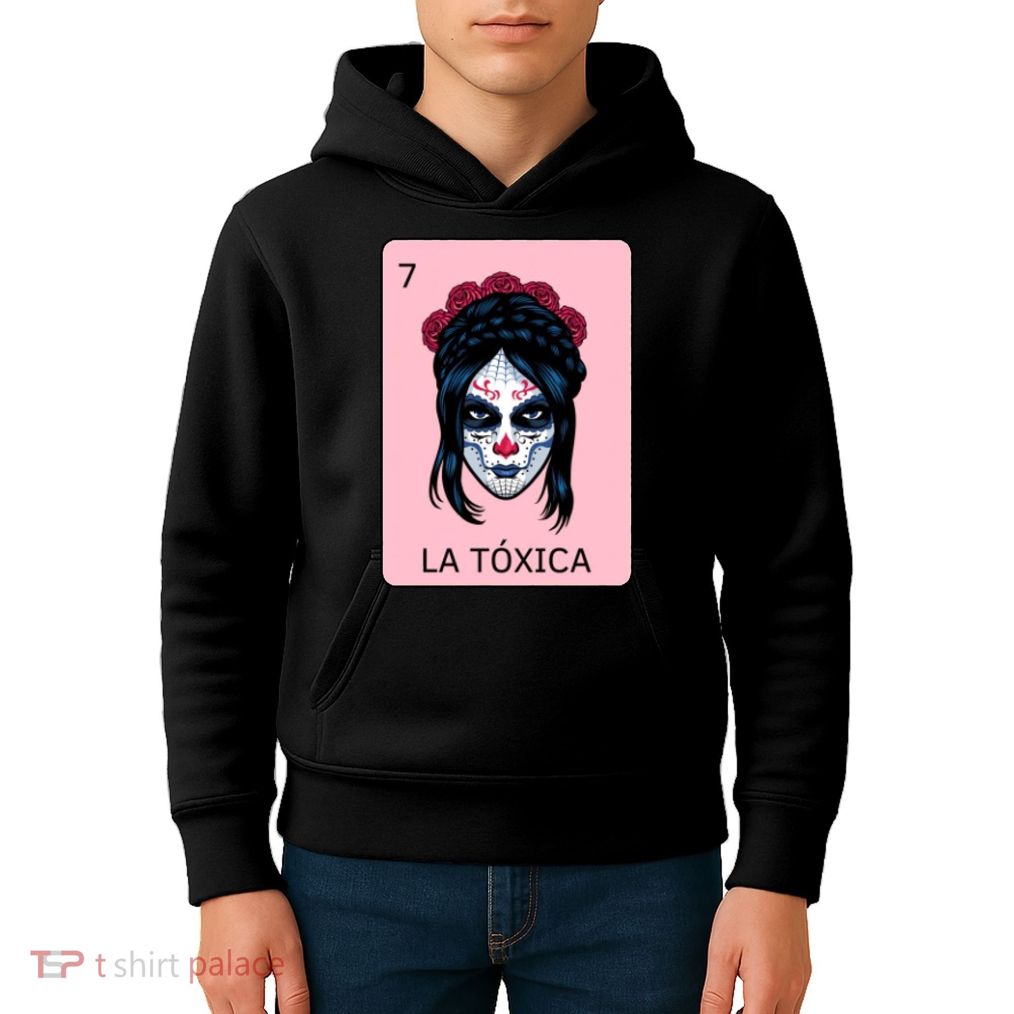 La Toxica Sugar Skull  Kids Hoodie