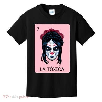La Toxica Sugar Skull  Kids T-Shirt