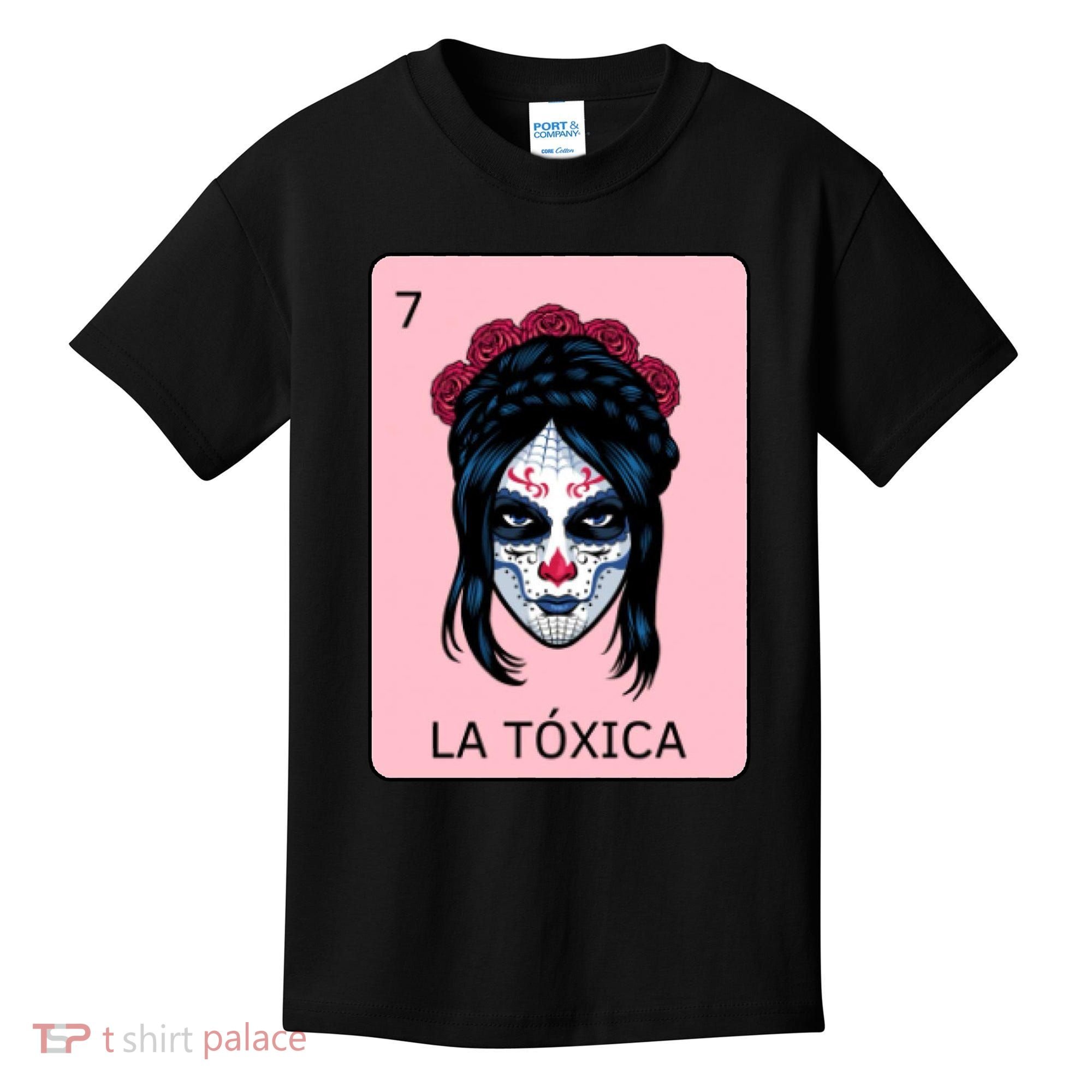 La Toxica Sugar Skull  Kids T-Shirt