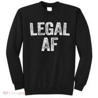 Legal Af 21st Birthday Sweatshirt thumb 0