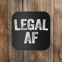 Legal Af 21st Birthday Coaster thumb 0