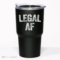 Legal Af 21st Birthday Tumbler thumb 0