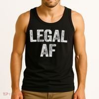 Legal Af 21st Birthday Tank Top thumb 3