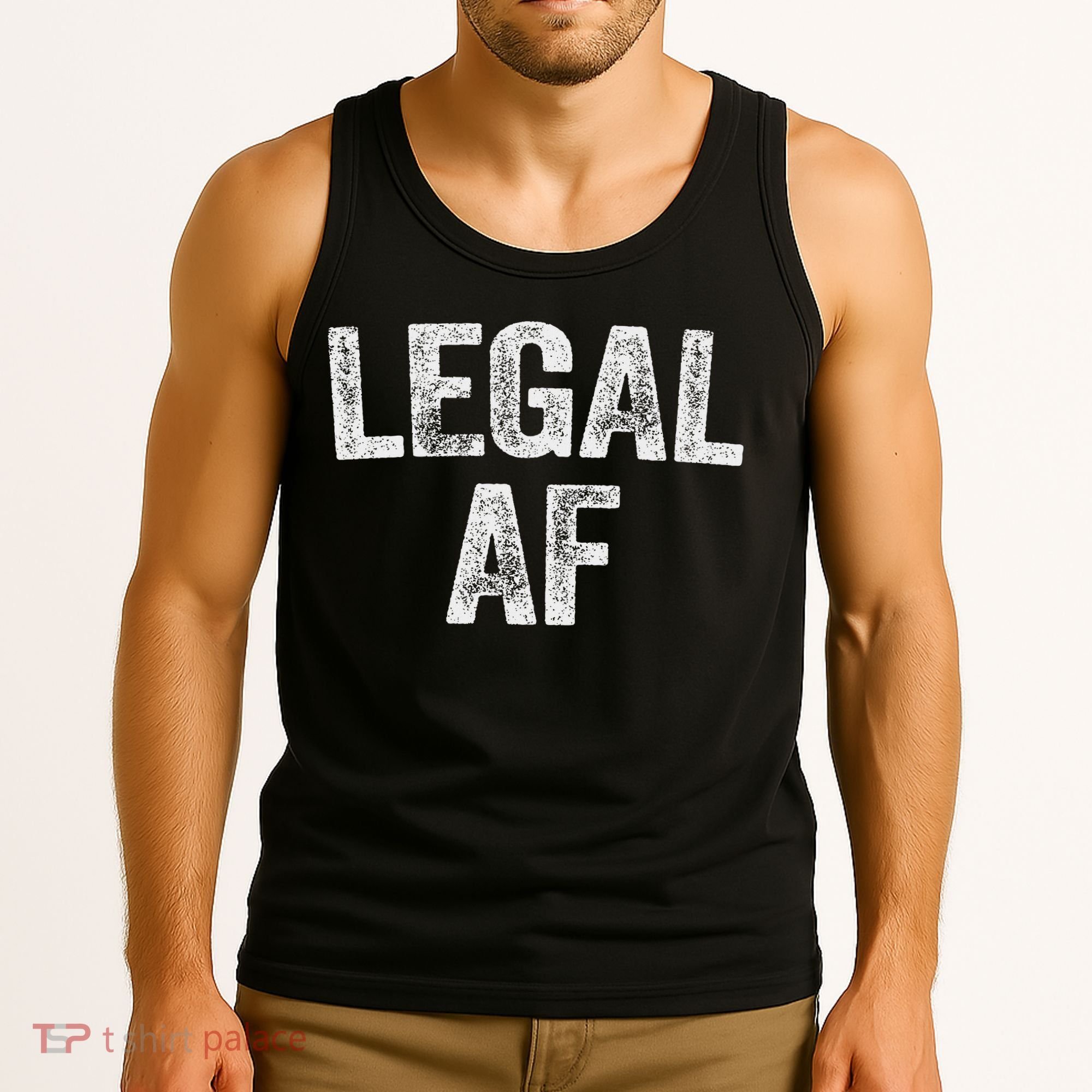 Legal Af 21st Birthday Tank Top