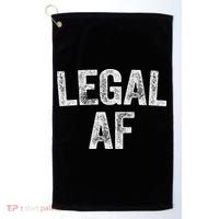 Legal Af 21st Birthday Golf Towel thumb 0