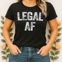 Legal Af 21st Birthday Women's T-Shirt thumb 2