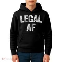 Legal Af 21st Birthday Kids Hoodie thumb 4