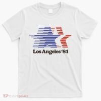 Los Angeles 84 Nostalgic La Retro Vintage T-Shirt thumb 0