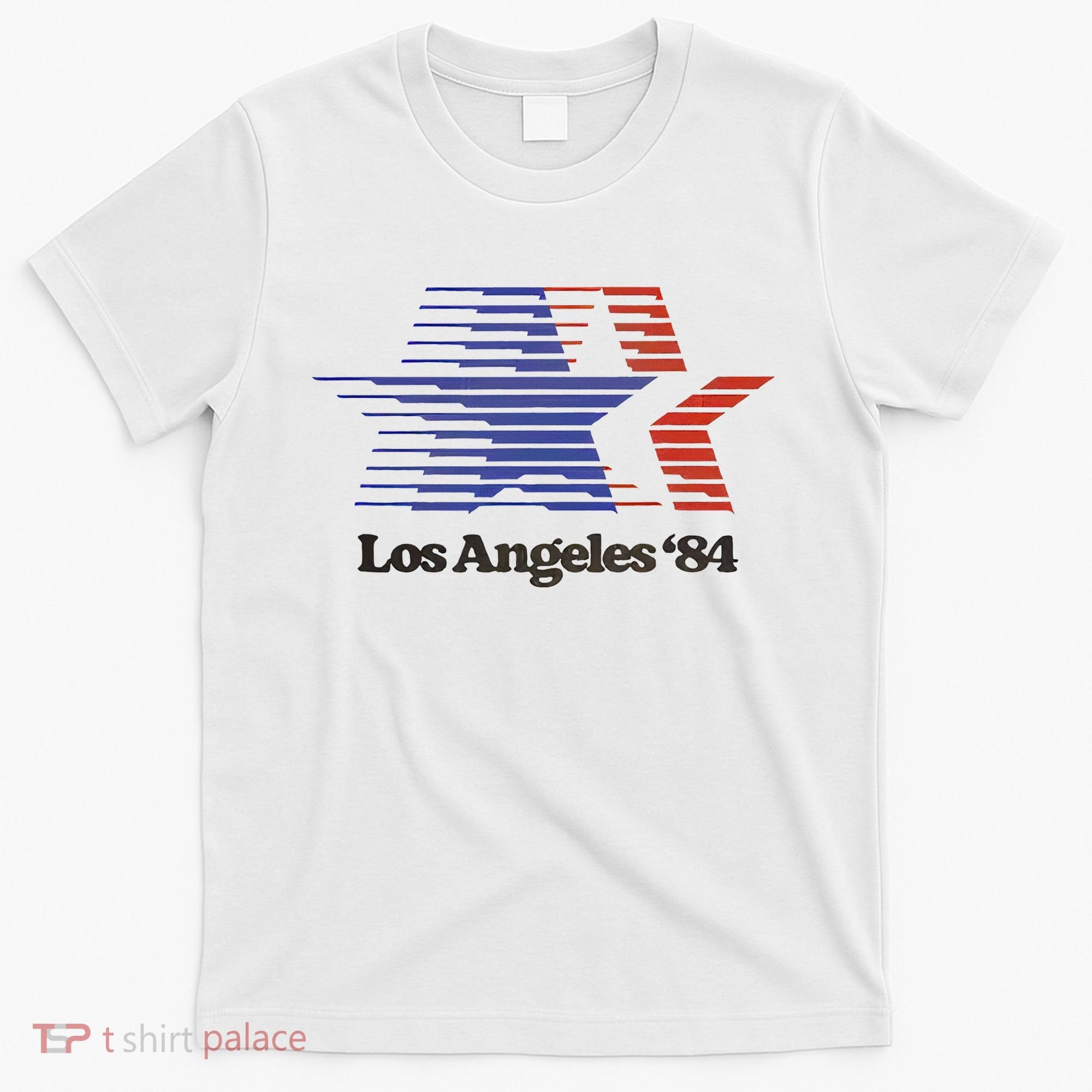 Los Angeles 84 Nostalgic La Retro Vintage T-Shirt