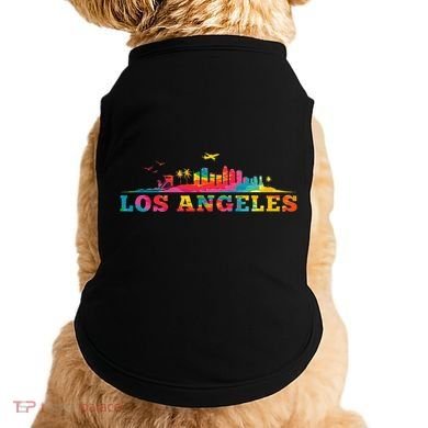 Los Angeles Apparel La Los Angeles Tie Dye Doggie Tank