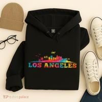 Los Angeles Apparel La Los Angeles Tie Dye Hoodie thumb 4