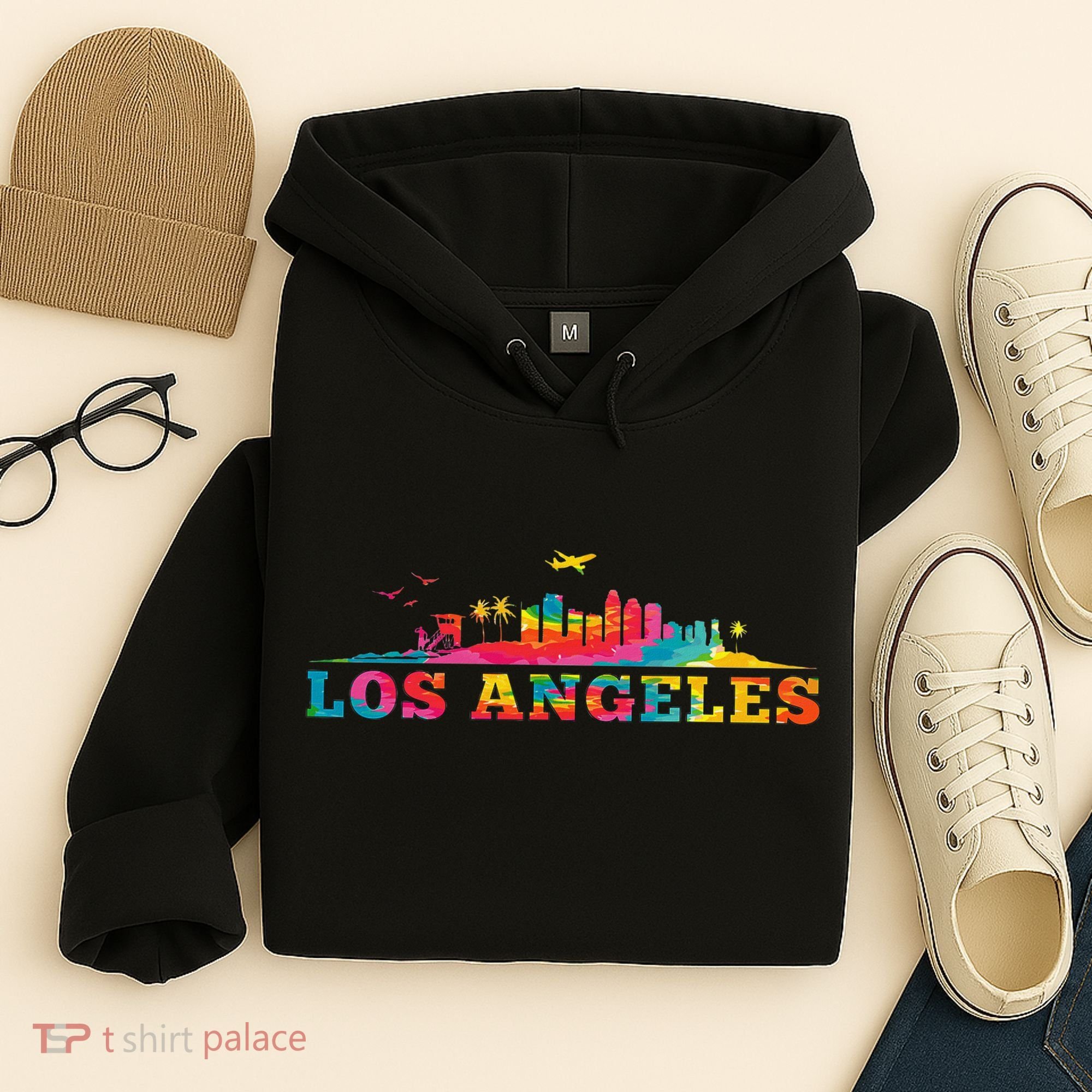 Los Angeles Apparel La Los Angeles Tie Dye Hoodie