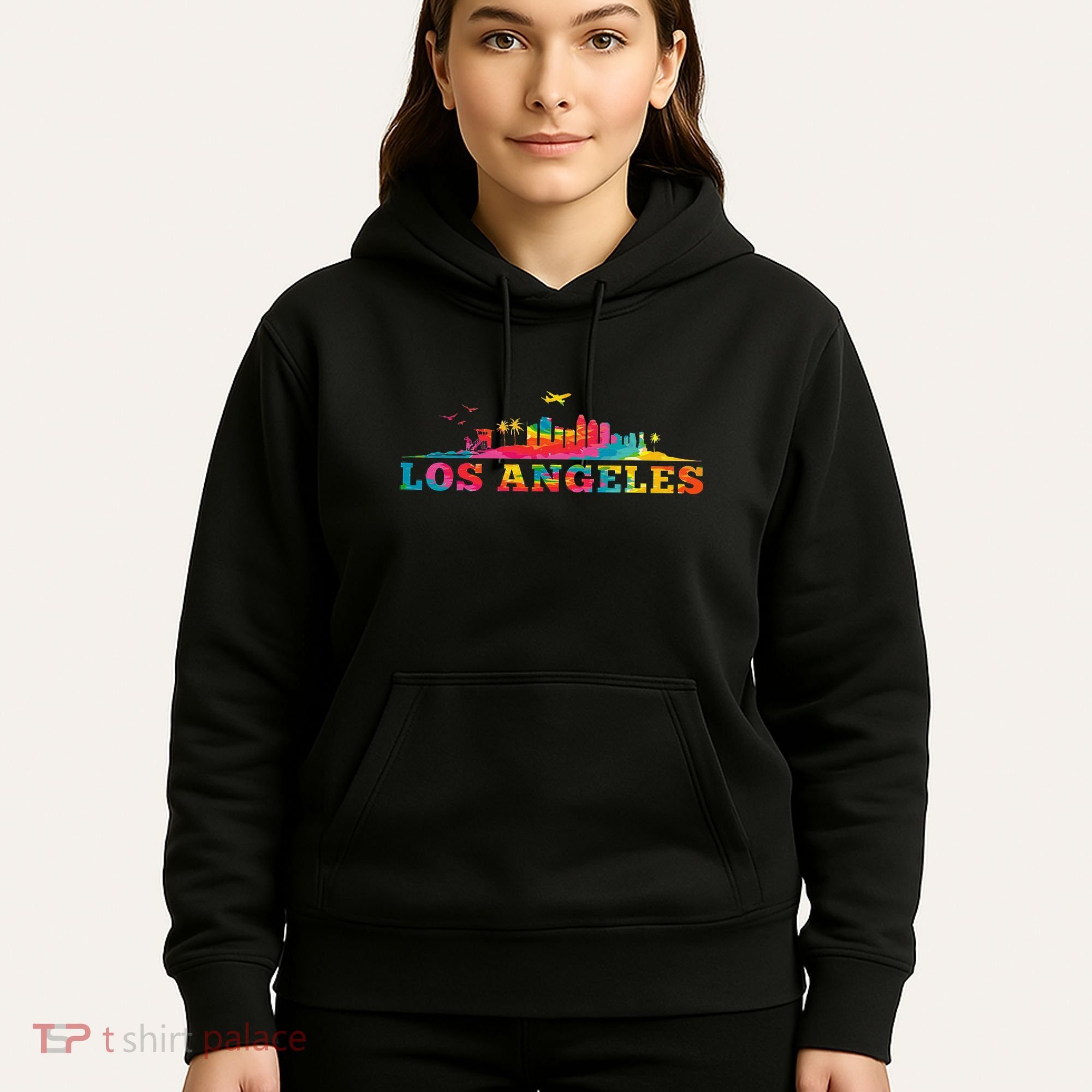 Los Angeles Apparel La Los Angeles Tie Dye Hoodie