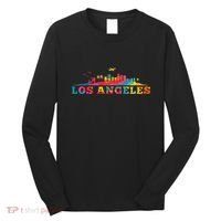 Los Angeles Apparel La Los Angeles Tie Dye Long Sleeve Shirt thumb 0