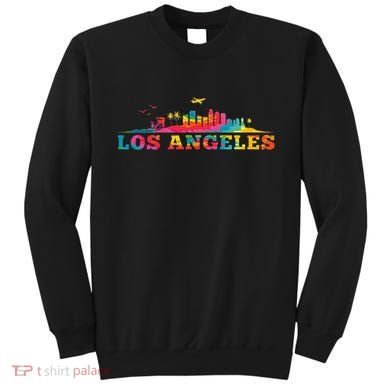 Los Angeles Apparel La Los Angeles Tie Dye Sweatshirt
