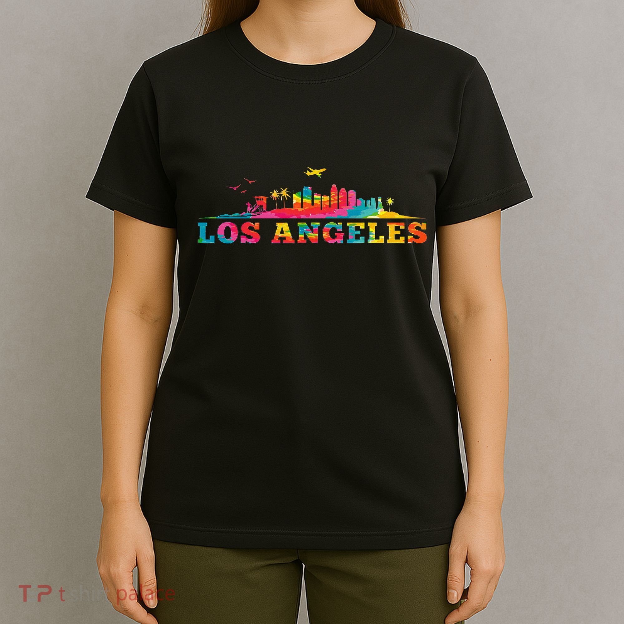 Los Angeles Apparel La Los Angeles Tie Dye T-Shirt
