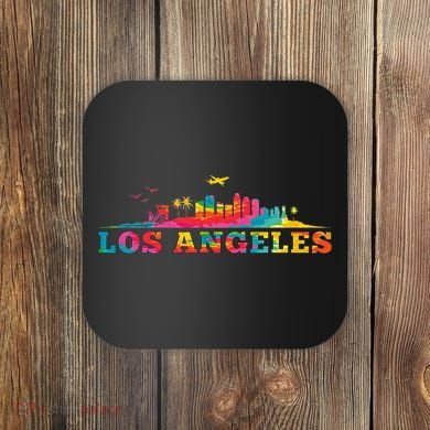 Los Angeles Apparel La Los Angeles Tie Dye Coaster