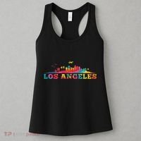 Los Angeles Apparel La Los Angeles Tie Dye Women's Tank Top thumb 3