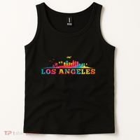 Los Angeles Apparel La Los Angeles Tie Dye Tank Top thumb 2