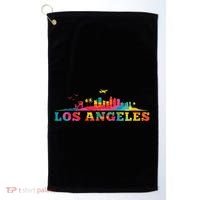 Los Angeles Apparel La Los Angeles Tie Dye Golf Towel thumb 0