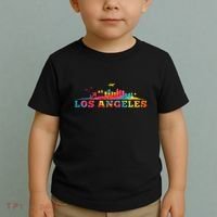 Los Angeles Apparel La Los Angeles Tie Dye Toddler T-Shirt thumb 2
