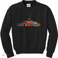Los Angeles Apparel La Los Angeles Tie Dye Kids Sweatshirt thumb 0