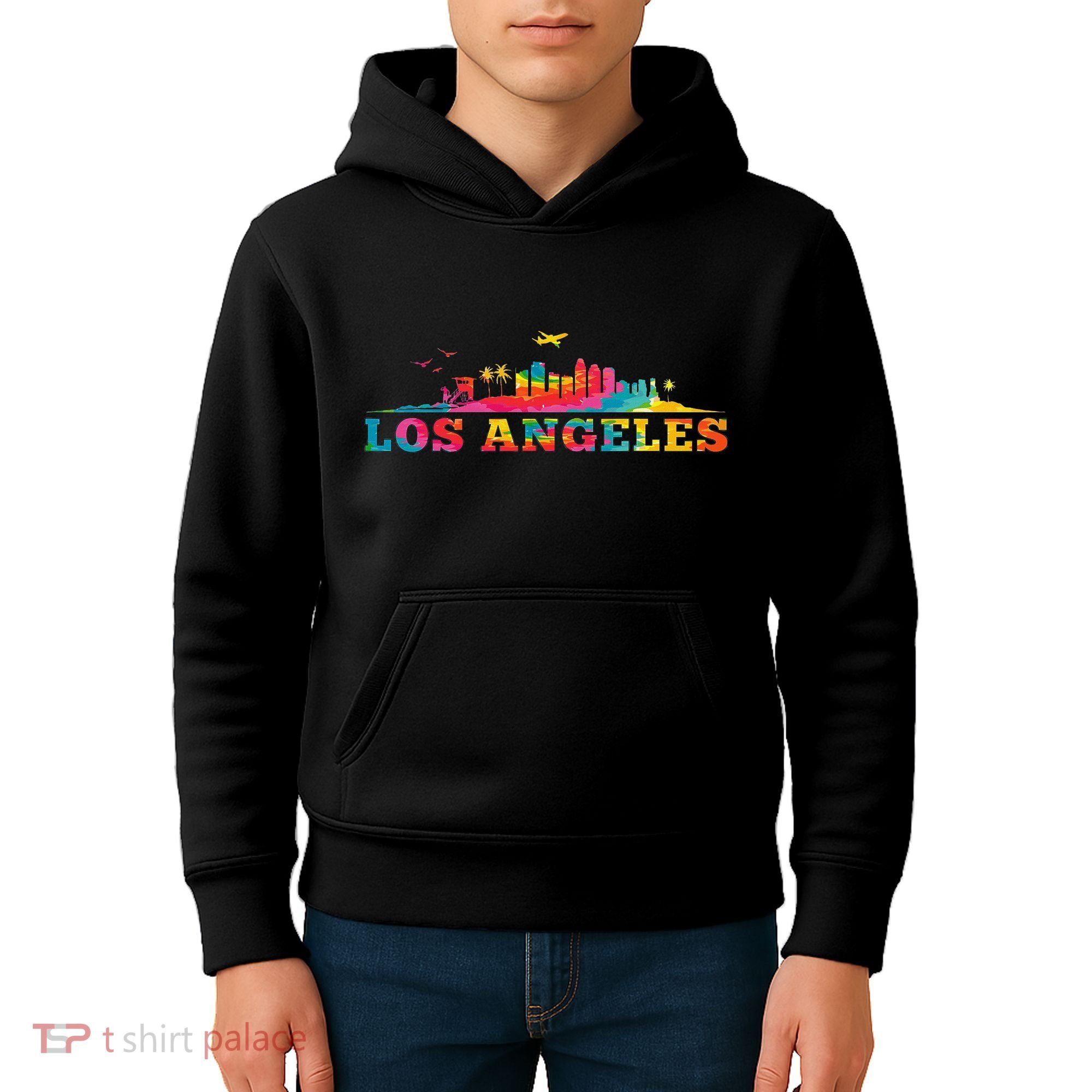 Los Angeles Apparel La Los Angeles Tie Dye Kids Hoodie