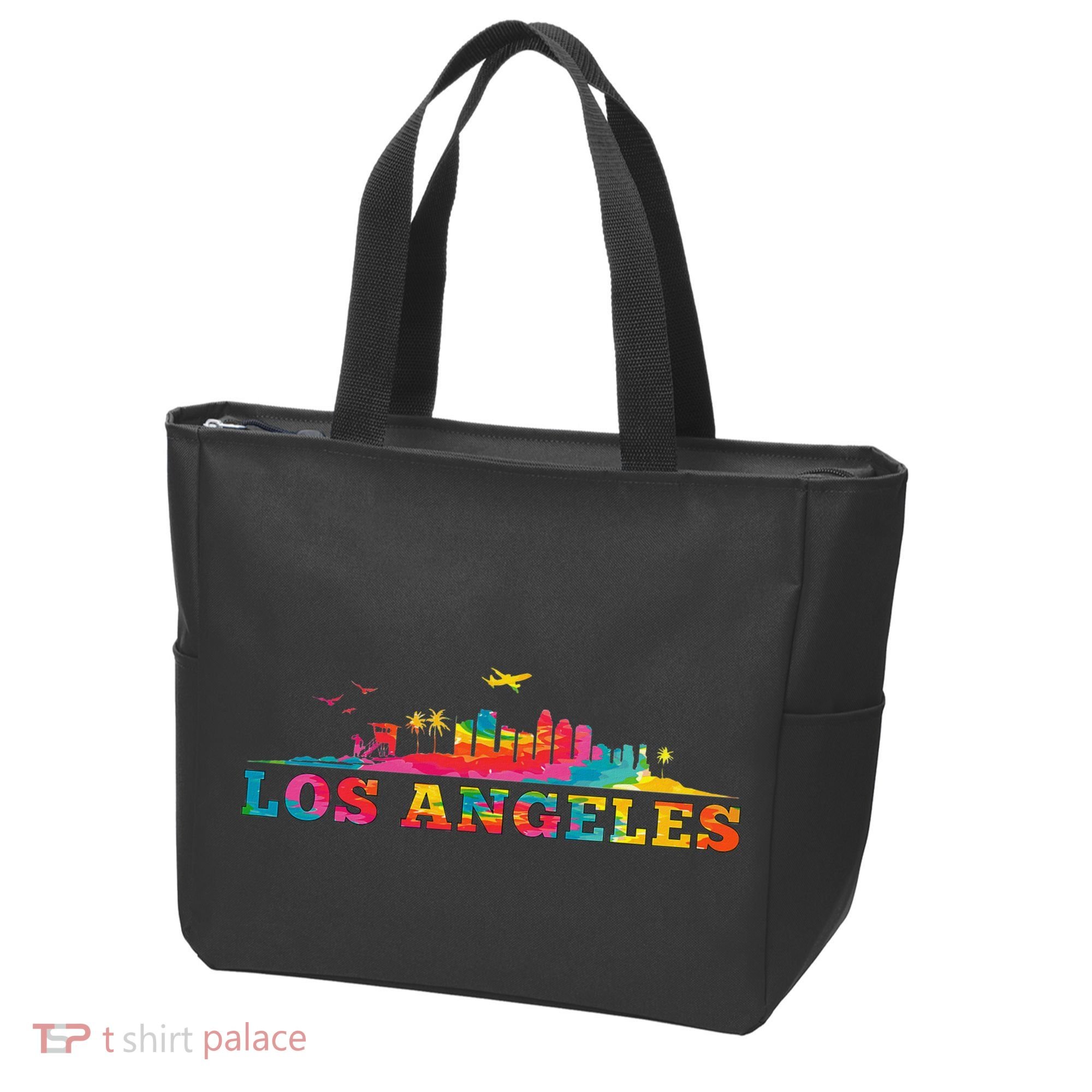 Los Angeles Apparel La Los Angeles Tie Dye Tote Bag