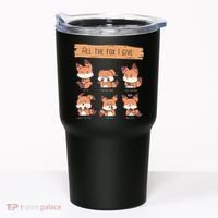 Look At All The Fox I GIve Funny Red Foxes No Fox Given Tumbler thumb 0