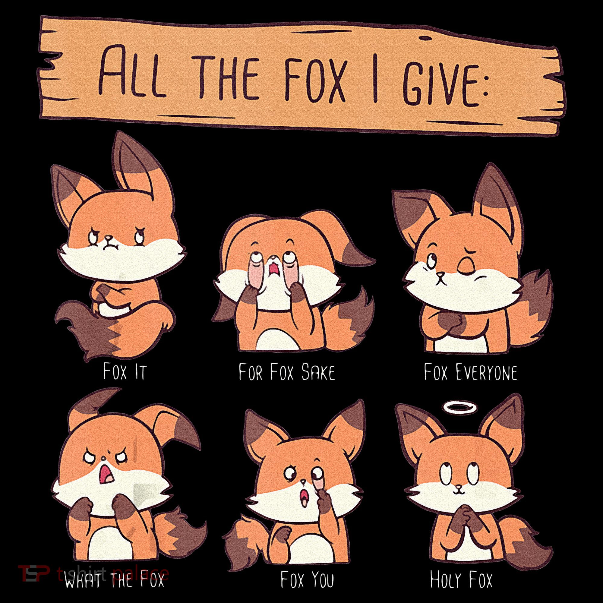 Look At All The Fox I GIve Funny Red Foxes No Fox Given Baby Bodysuit