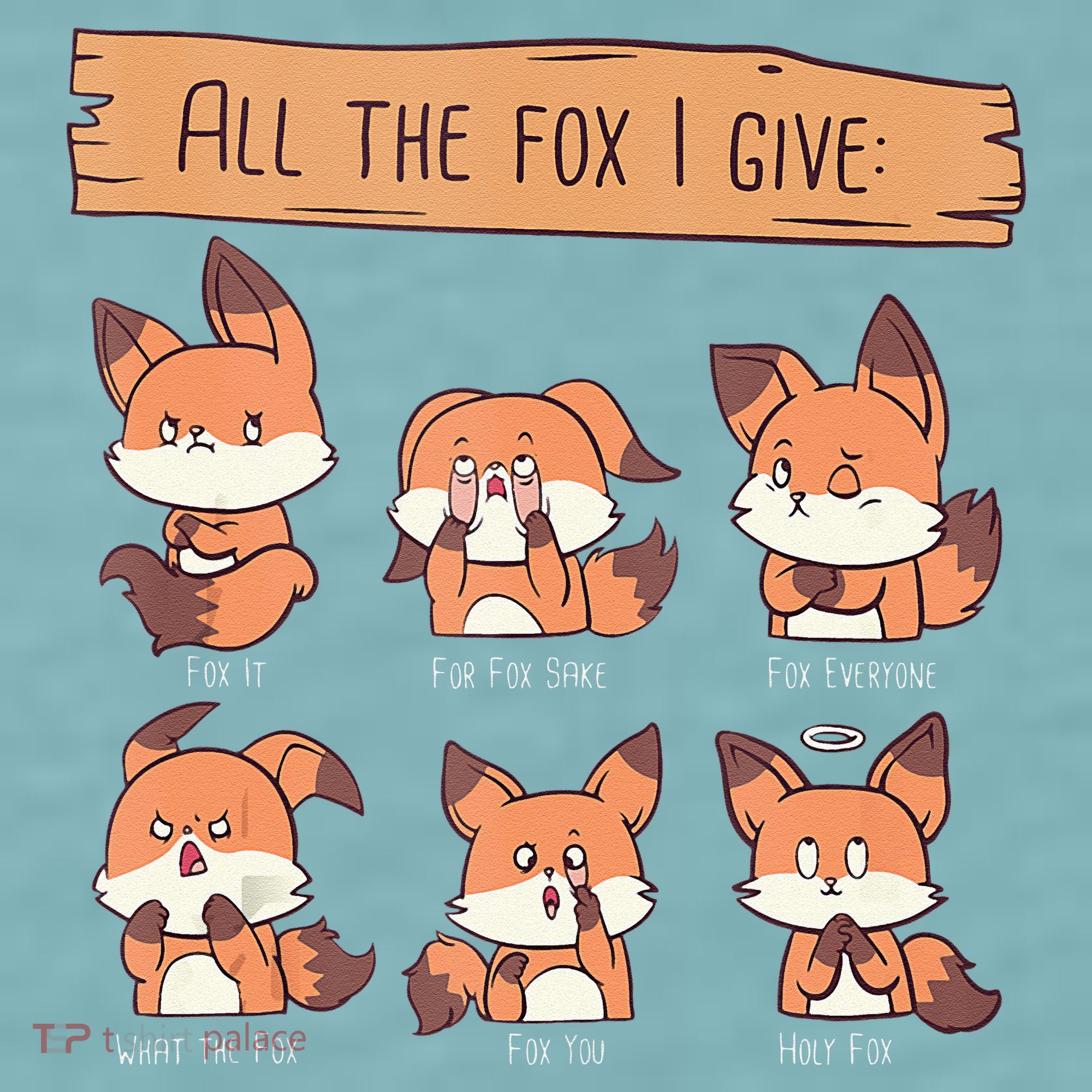 Look At All The Fox I GIve Funny Red Foxes No Fox Given Sueded Cloud Jersey T-Shirt