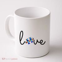 Love Autism Awareness Puzzle Piece Coffee Mug thumb 0
