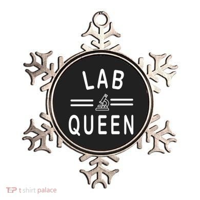Lab Queen Ornament