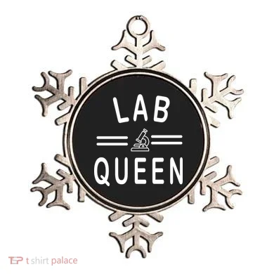 Lab Queen Ornament