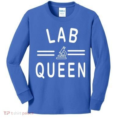 Lab Queen Kids Long Sleeve Shirt