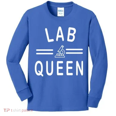 Lab Queen Kids Long Sleeve Shirt