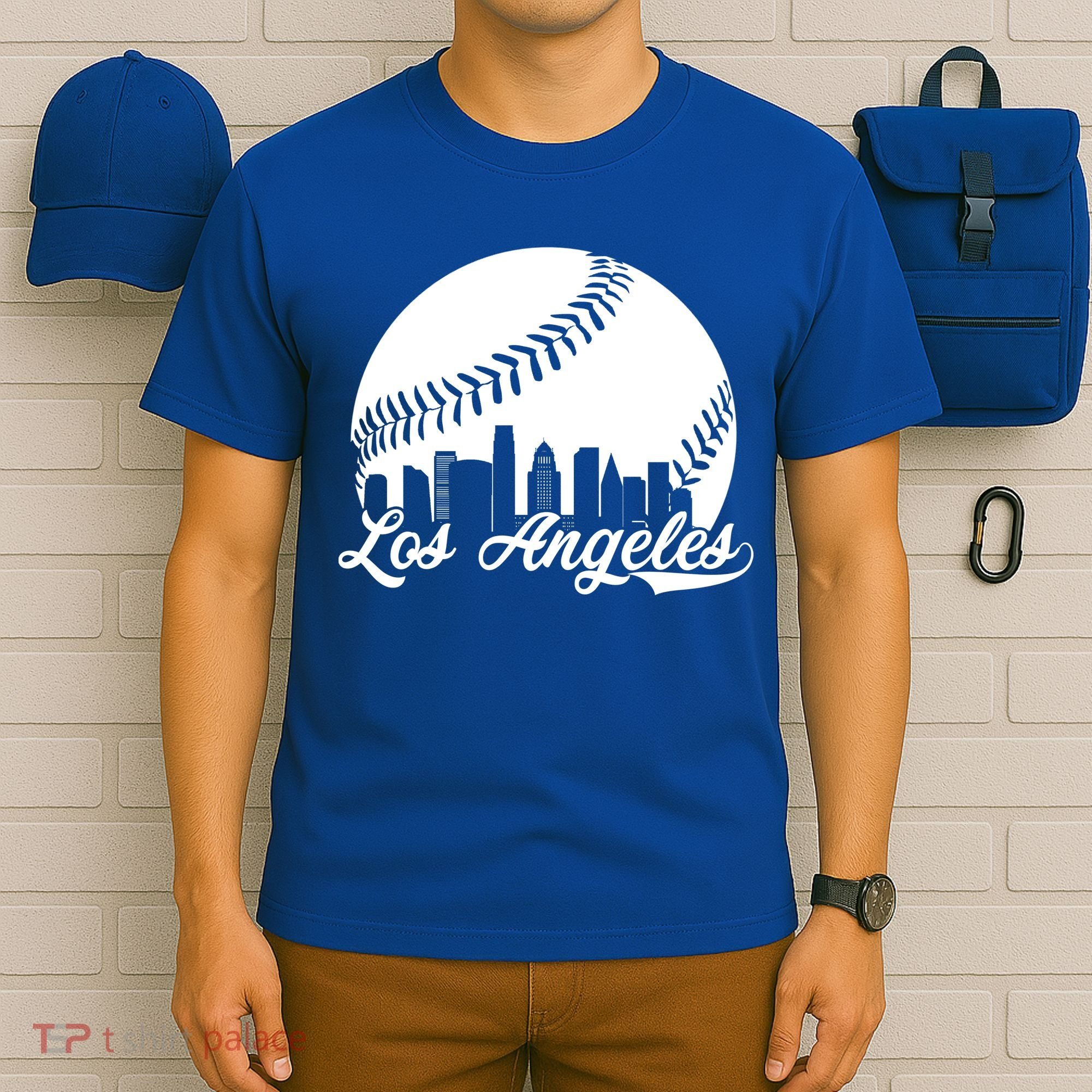 Los Angeles Baseball Vintage LA Fan Gear T-Shirt