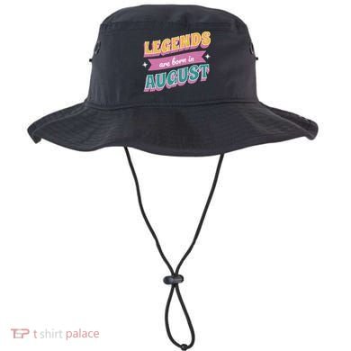 Legends Are Born In August Bucket Hat