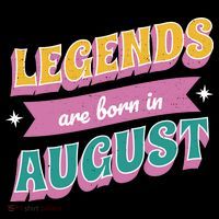 Legends Are Born In August Women's Hoodie thumb 2
