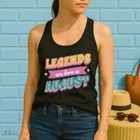 Legends Are Born In August Women's Tank Top thumb 2