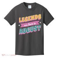 Legends Are Born In August Kids T-Shirt thumb 0