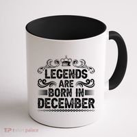 Legends Are Born In December Coffee Mug thumb 1